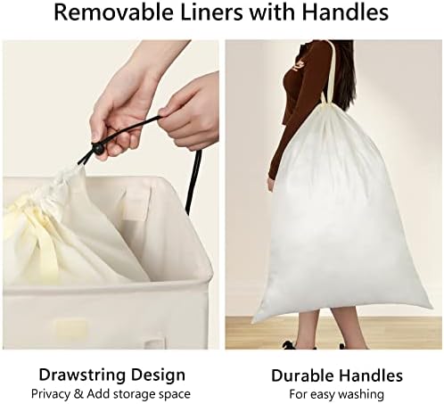 WOWLIVE 100L Laundry Hamper - Image 5