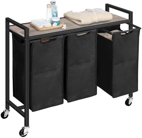 HOOBRO Laundry Sorter 3 Section, Laundry Hamper - Image 7