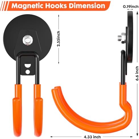 Magnetic Hooks Heavy Duty Storage Garage Magnet Hooks - Image 6