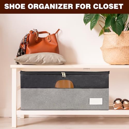 2 Pack Shoe Organizer for Closet - Image 5