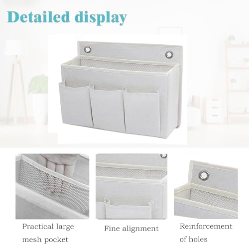 2-Pack Wall Hanging Organizer Bag/Hanging Baskets - Image 3