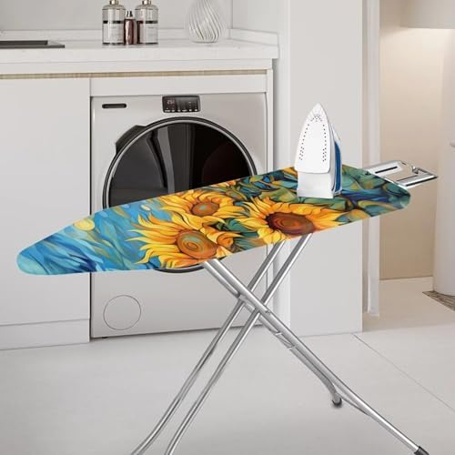 Sunflower Ironing Board Cover and Padding Heavy Duty Pad Decorative Covers - Image 2