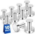 FINDMAG 10 Pack Magnetic Hooks, Strong Magnetic Hooks by FINDMAG