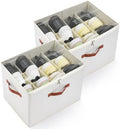 2-Pack Shoe Organizer for Closet, Foldable Shoe Storage Container by KitHero