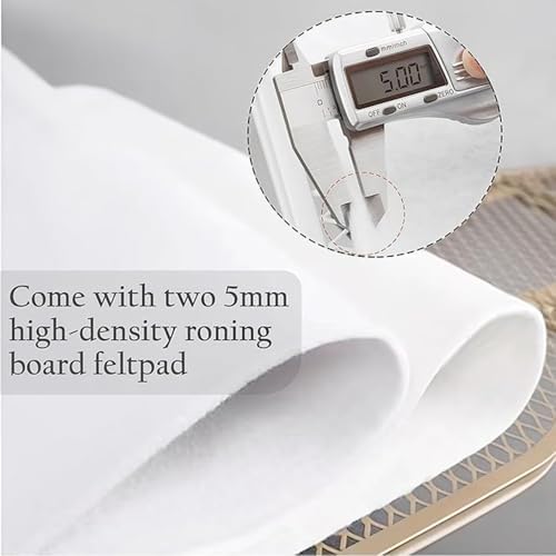 35x12in Iron Board Protective Cover Replacement Ironing Board Cover and Pad - Image 4
