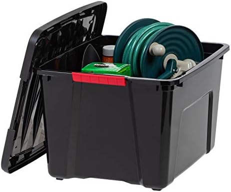 IRIS USA 6-Pack 40 Quart Storage Bins - Image 4