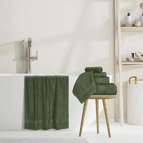 GLAMBURG Ultra Soft 8-Piece Towel Set - Image 5