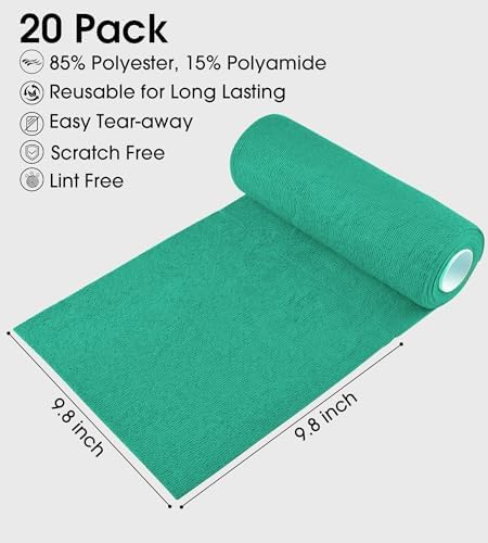 KitchLife Microfiber Cleaning Cloth Roll - Image 2