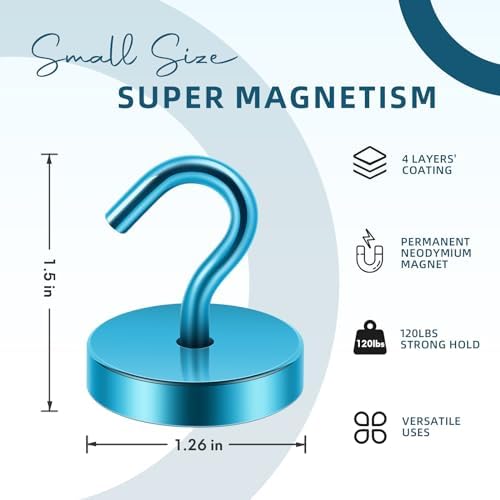 Neosmuk Magnetic Hooks Steel Tube Design - Image 6