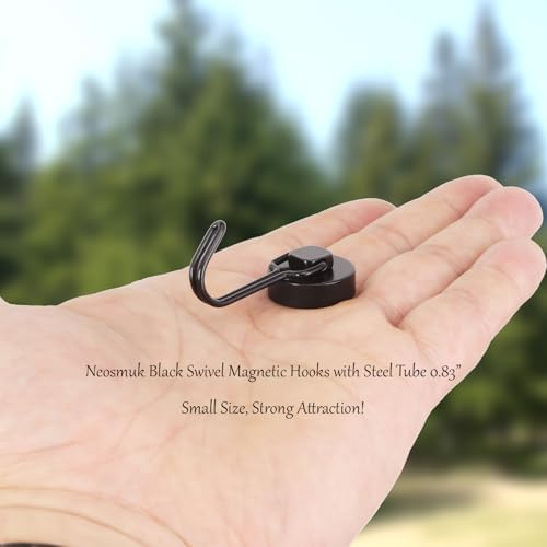 Neosmuk Magnetic Swing Hooks, 40 lb Cruise Hooks, 6 Pack - Image 2