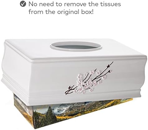 Creative Scents Vanda Rectangle Tissue Box Cover - Image 4