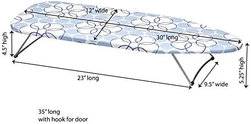 Household Essentials 122101 Small Tabletop Ironing Board - Image 2