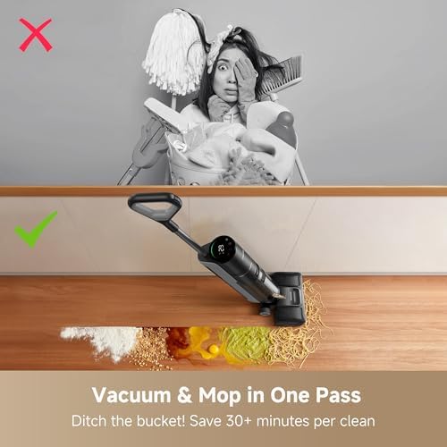 DREAME H12 Pro Gen2 Vacuum Mop, 0 Tangle Wet Dry Vacuum Cleaner, Cordless - Image 3