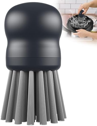 Mini Dish Brush for Cleaning Chicken Shredder, Long Bristles by SURETIVIAN