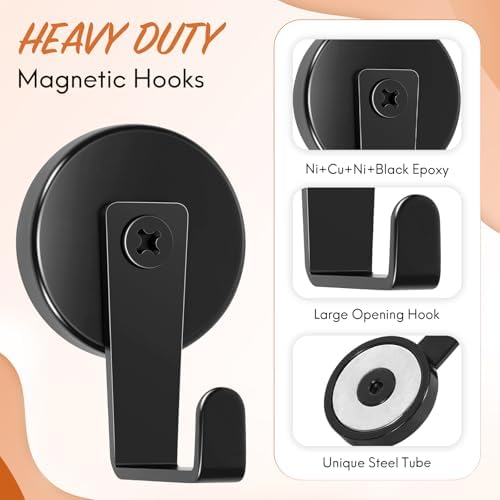 Neosmuk Magnetic Hooks Steel Tube Design - Image 6