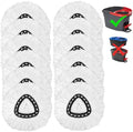 Tidy Monster 12 Pack Reusable Microfiber Mop Head Refill by TidyMonster