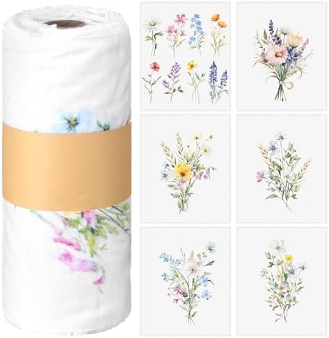 36 Pack Reusable Cloth Kitchen Paper Towels, Christian Style by Noveread