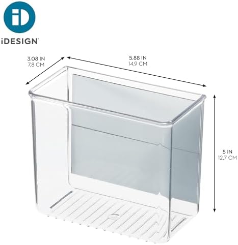 iDesign Magnetic Small Clear Plastic Organizer Bins - Image 2