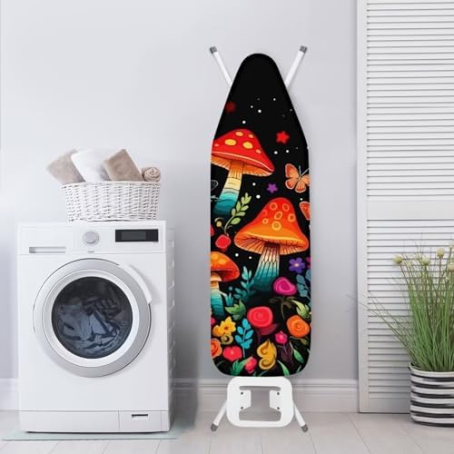 GLENLCWE Red Mushroom Ironing Board Cover - Image 3