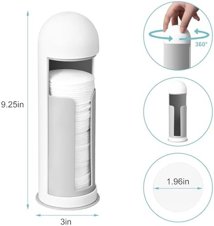 bodkar Cosmetic Cotton Pad Rounds Holder - Image 3