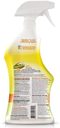 OdoBan Ready-to-Use Disinfectant and Odor Eliminator, Made in the USA, Citrus - Image 2