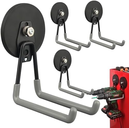 ULIBERMAGNET Magnetic Hooks, Heavy Duty Magnet Hooks, Large Manget by ULIBERMAGNET