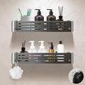Lekesky Suction Cup Shower Caddy, No Drill Shower Shelf, Aluminum Rust Proof by LEKESKY