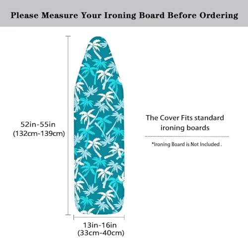 Coconut Tree Palm Tabletop Ironing Board Cover Stylish - Image 5