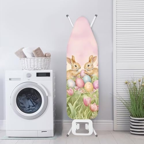 Cute Bunny Ironing Board Cover Standard Size Tulip Ironing Board Pad Ironing - Image 3