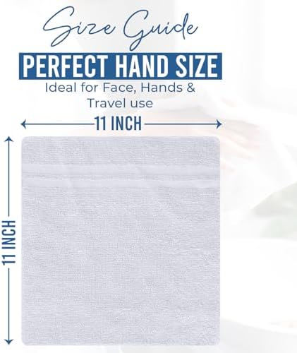 DAN RIVER 10 Pack Wash Cloths for Showering - Image 2