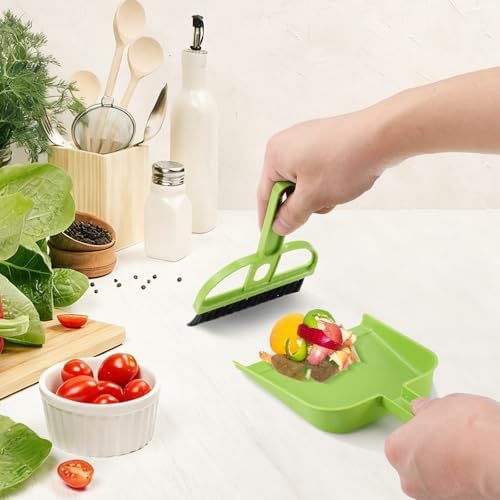 SEWACC 6 Sets Mini Broom and Dustpan Set, Small Brush and Shovel Combination - Image 7
