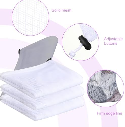 Berlune 30 Pack Large Mesh Laundry Bags - Image 4