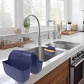 Sponge Holder for Kitchen Sink, Silicone Sink Saddle Caddy Organizer Rack by Unknown