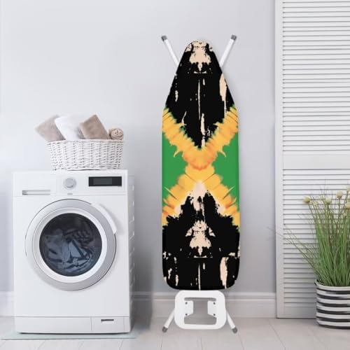 Jamaica Flag Ironing Board Cover Protective Sleeve - Image 3