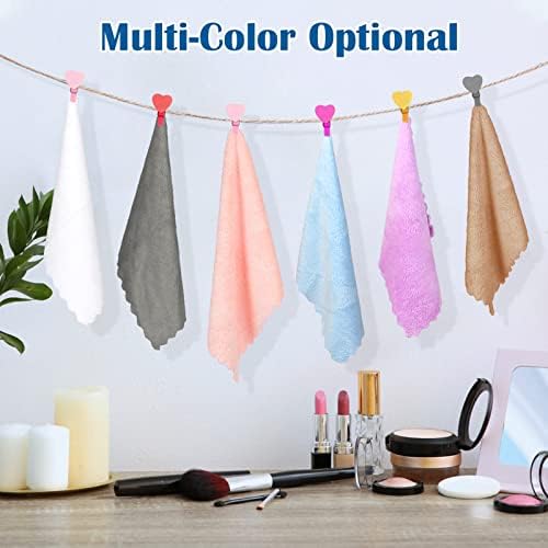 Orighty Makeup Remover Cloths, 24 Pack Microfiber Face Towels, 7 x 7 Inch - Image 2