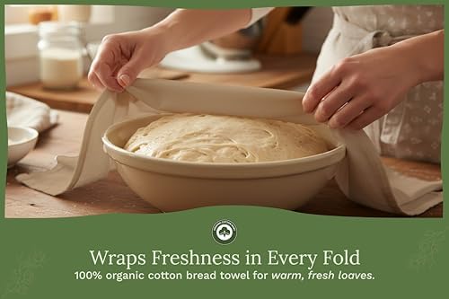 Beige Flour Sack Tea Towels - Image 2