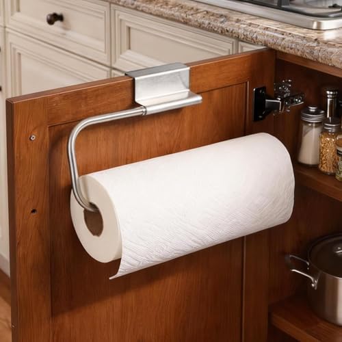 Over Cabinet Door Paper Towel Holder - Image 5