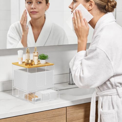 VITVITI Acrylic Disposable Face Towel Holder, Clean Container Box - Image 5