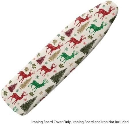 Flashideas Christmas Reindeer Ironing Board Cover and Pad Standard Size Ironing - Image 6