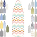 Insulated Mini Ironing Board Cover and Pad 11.8x35.4-15.7x43.3 Inch, 100% by Unknown