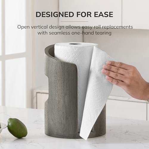 Anji Mountain Wooden Paper Towel Holder - Image 5