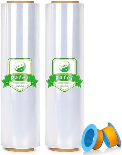 18" x 1500' Plastic Stretch/Shrink Wrap Roll by Unknown