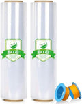 18" x 1500' Plastic Stretch/Shrink Wrap Roll by Unknown