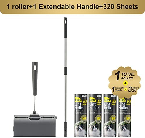 Fedicelly Lint Rollers Pet Hair Extra Sticky Floor - Image 2