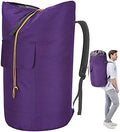 Backpack Laundry Bag, 115L Heavy Duty Extra Large College Laundry Backpack by Azhido