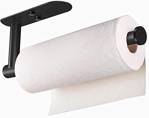 VAEHOLD Adhesive Paper Towel Holder Under Cabinet Wall Mount - Image 4
