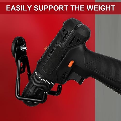 Landhoow 6 Pcs Large Magnetic Hooks Heavy Duty Garage Magnet Hooks Strong - Image 5