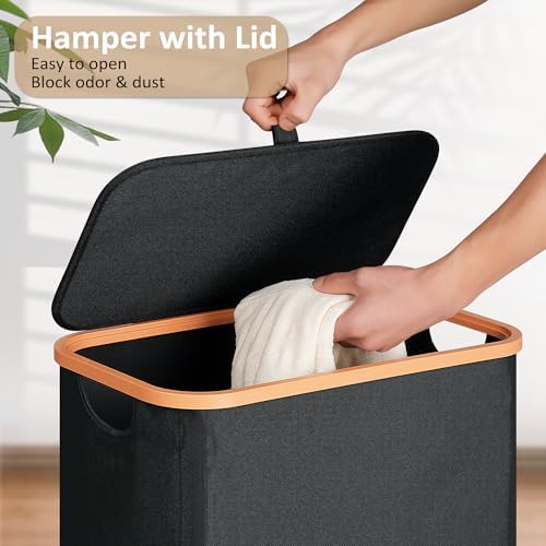 Vincona Slim Laundry Basket - Image 2