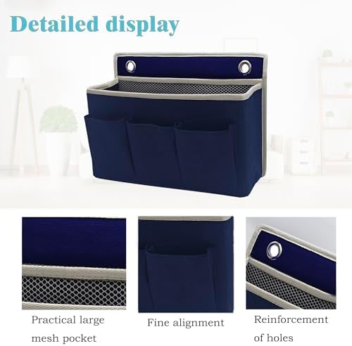 2-Pack Wall Hanging Organizer Bag/Hanging Baskets - Image 3