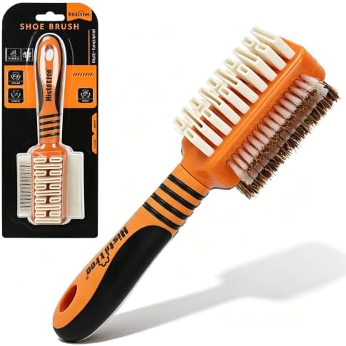 Suede&Nubuck 4-Way Leather Brush Cleaner Suede Brush by Histotree